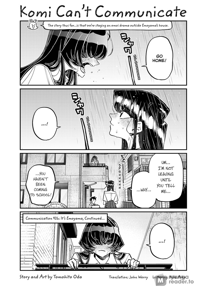 Komi Can’t Communicate, Chapter 426 image 01